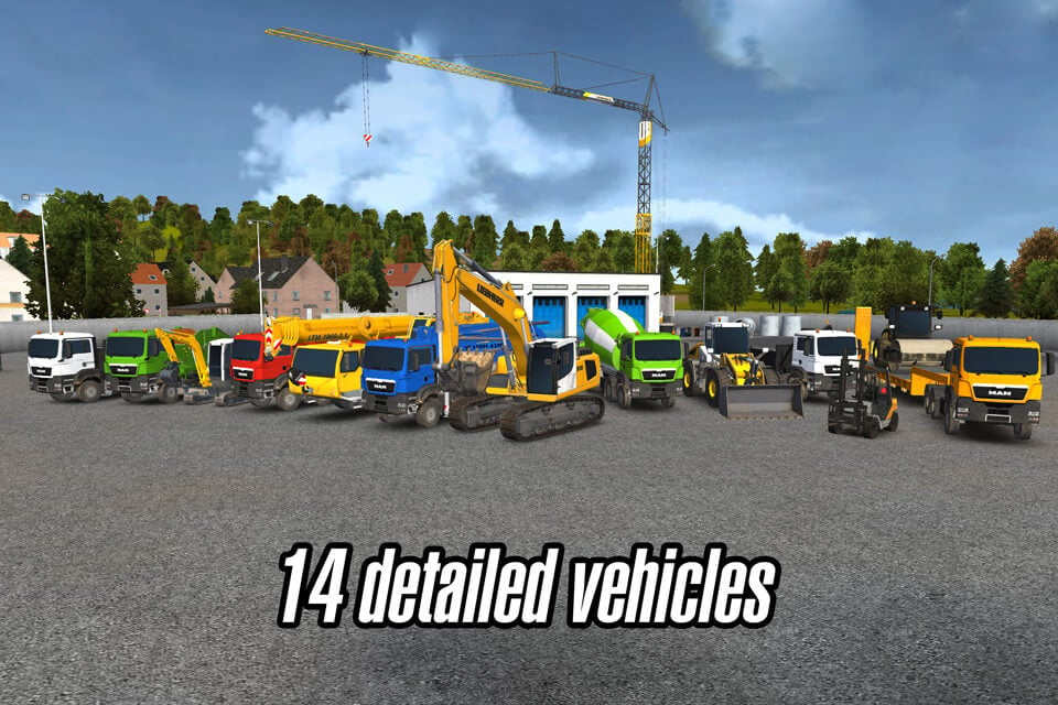 Construction Simulator 2014 Para Hileli MOD APK [v1.12.1] 3