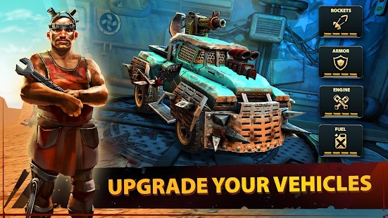 Dead Paradise Car Race Shooter Para Hileli MOD APK [v1.7] 4