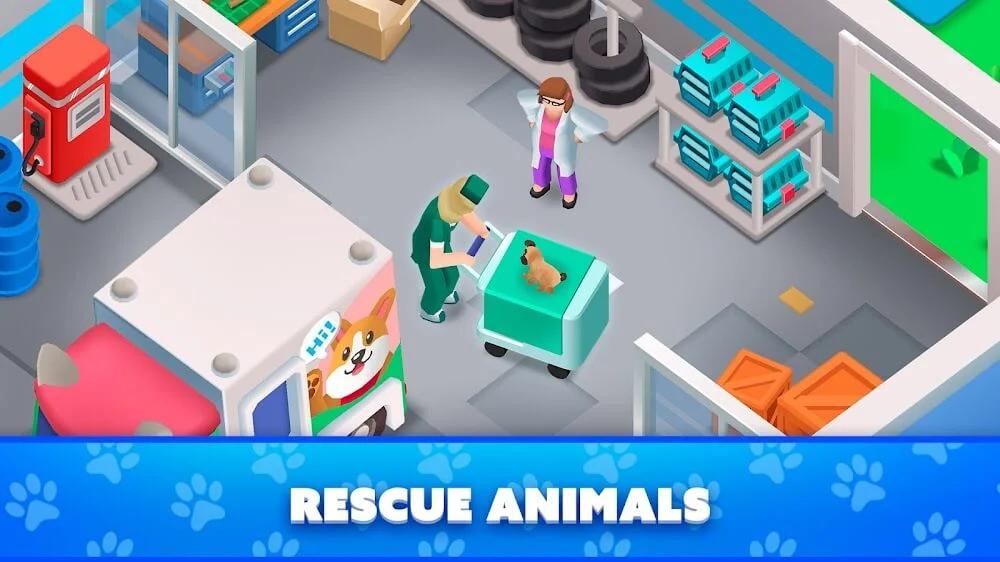 Pet Rescue Empire Tycoon Para Hileli MOD APK [v1.2.0] 3