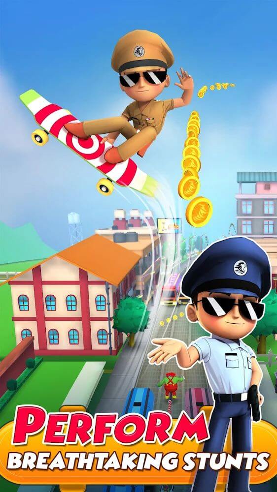 Little Singham Super Skater Mega Hileli MOD APK [v1.0.246] 3