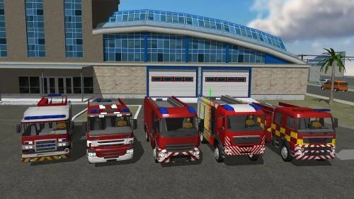 Fire Engine Simulator Para Hileli MOD APK [v1.4.8] 5