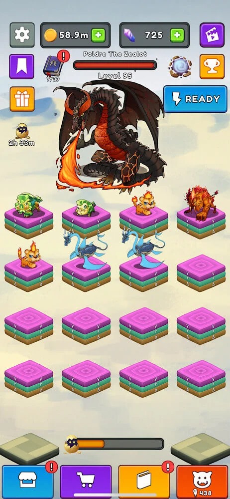 Merge Monsters Upgrade Hileli MOD APK [v1.5.5] 5