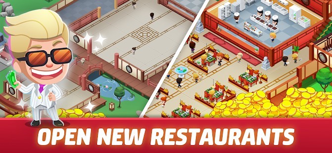 Idle Restoran Kralı Para Hileli MOD APK [v1.17.5] 3