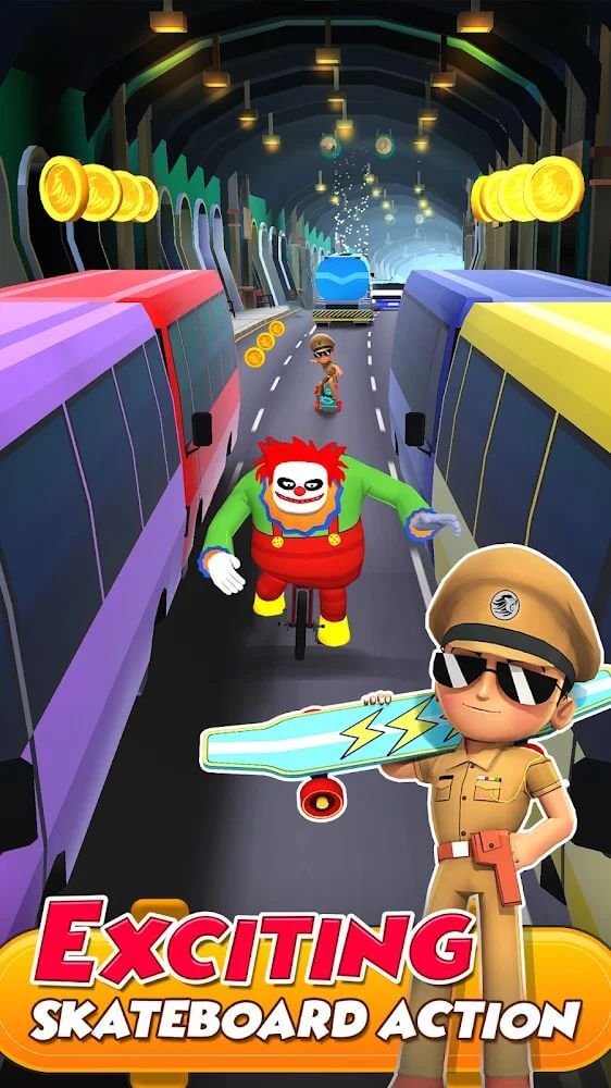 Little Singham Super Skater Mega Hileli MOD APK [v1.0.246] 5