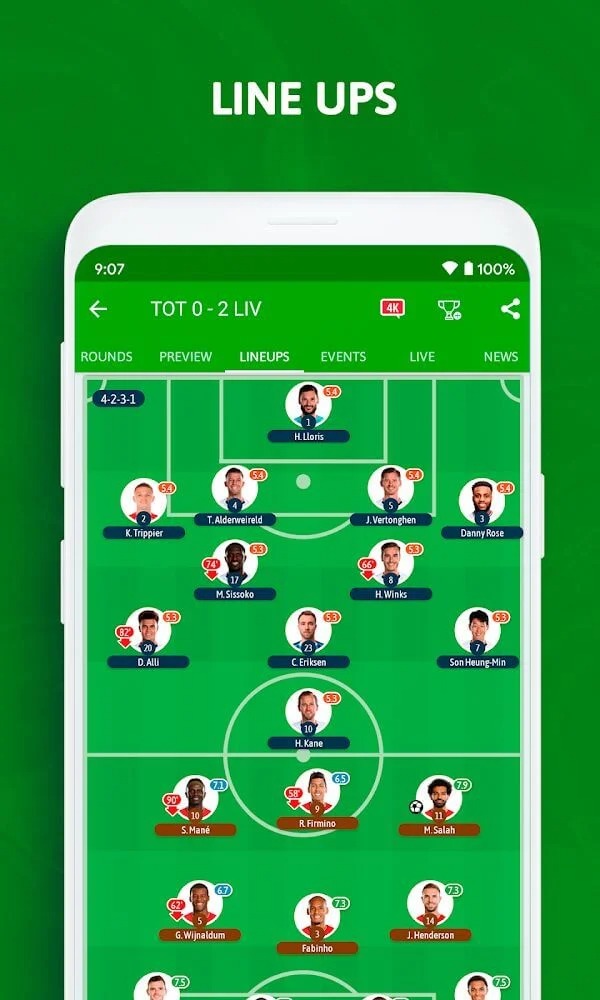 BeSoccer Premium Hileli MOD APK [v5.2.9] 4