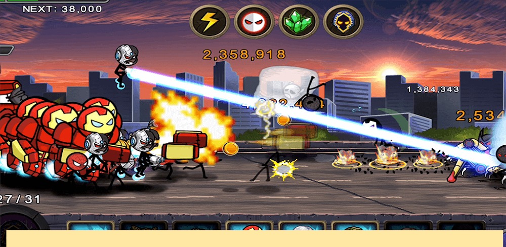Hero Wars Super Stickman Defense Para Hileli MOD APK [v1.1.0] 5