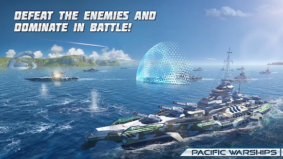 Pacific Warships Naval PvP Mermi Hileli MOD APK [v1.1.25] 2