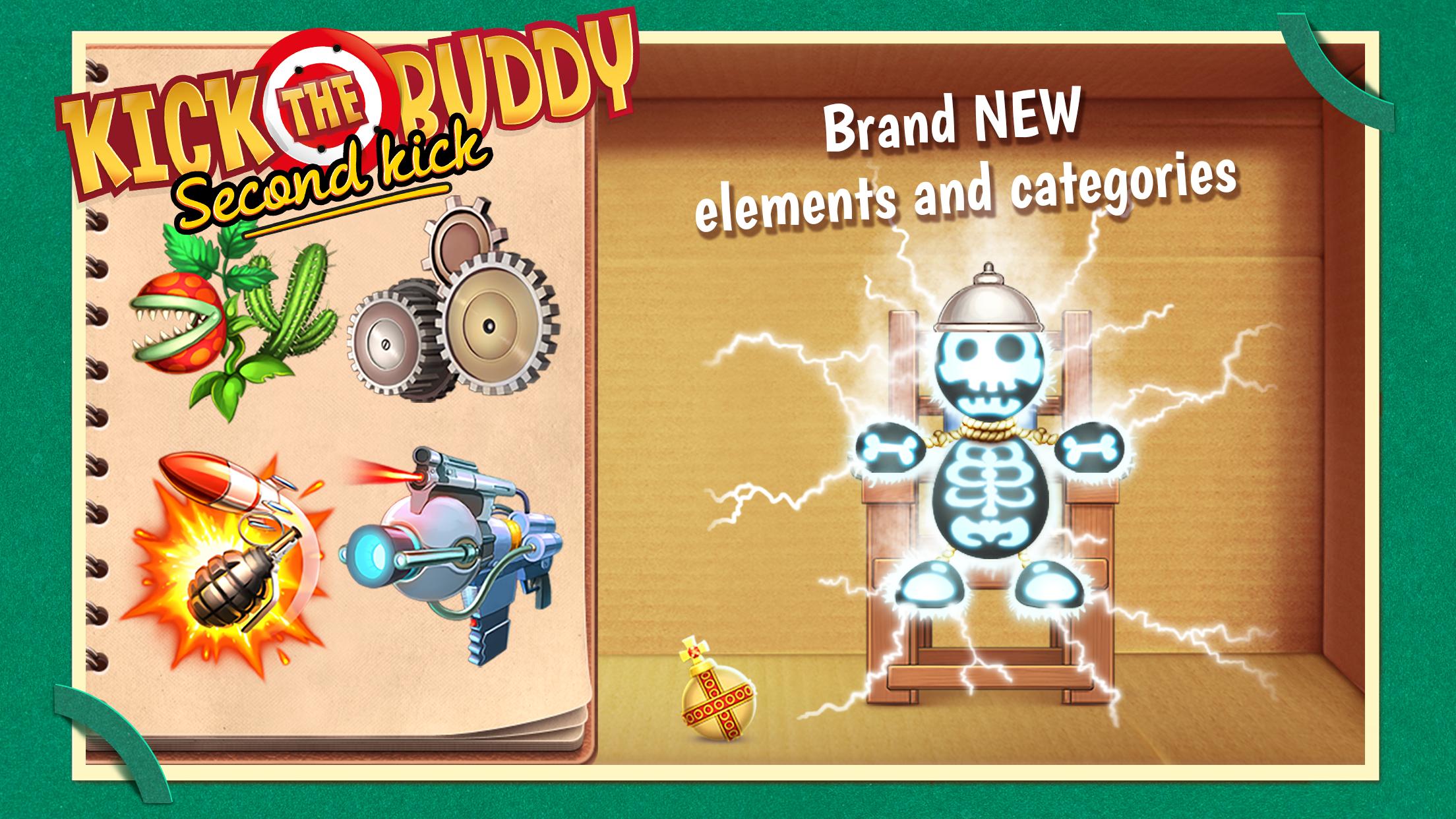 Kick the Buddy Second Kick Para Hileli MOD APK [v1.14.11] 2