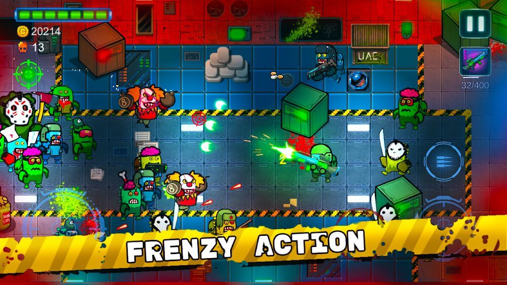 Space Zombie Shooter Mermi Hileli MOD APK [v0.19] 2