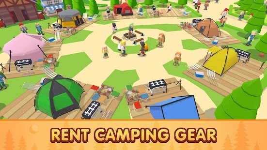 Camping Tycoon Para Hileli MOD APK [v1.6.22] 5