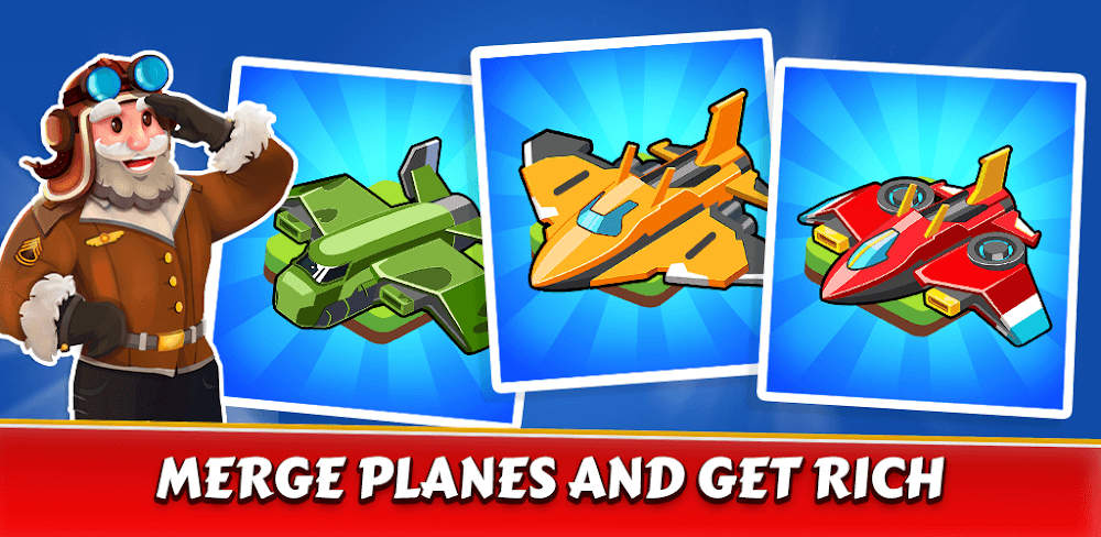 Merge Planes Empire Para Hileli MOD APK [v1.2.46] 6