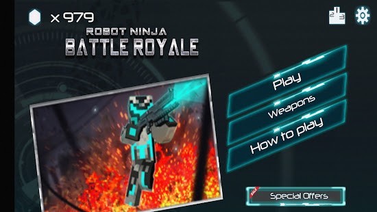 Robot Ninja Battle Royale Mega Hileli MOD APK [v1.60] 5