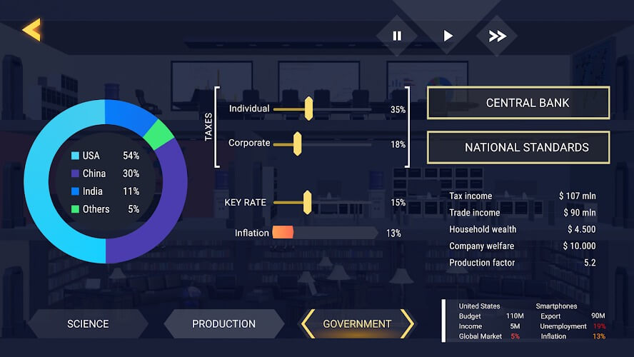 Trade Wars Economy Simulator Hileli MOD APK [v1.0.2] 2