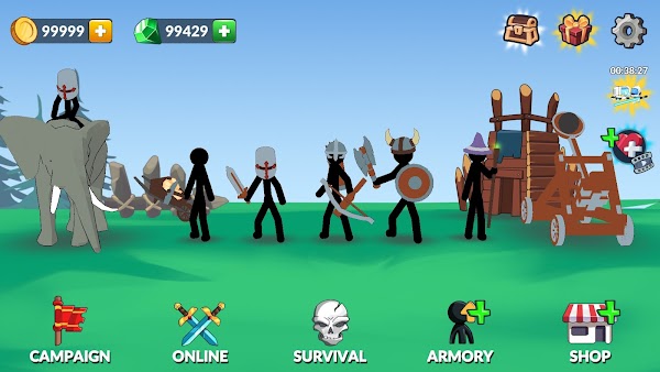 Stickman History Battle Para Hileli MOD APK [v2.0] 2