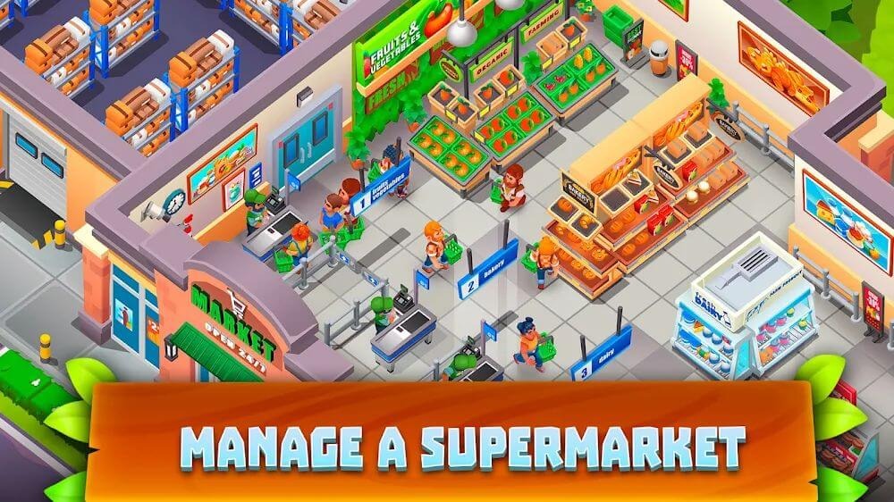 Supermarket Village Para Hileli MOD APK [v1.3.0] 3