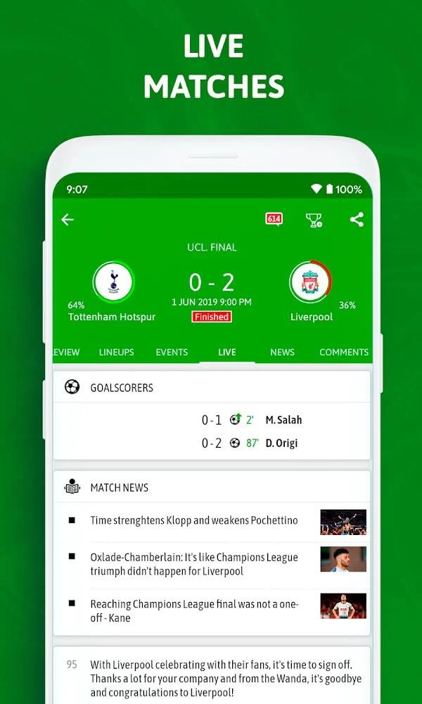 BeSoccer Premium Hileli MOD APK [v5.2.9] 3