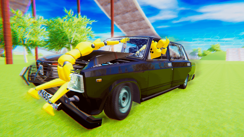 VAZ Crash Test Simulator 2 Reklamsız Hileli MOD APK [v0.5.2] 4