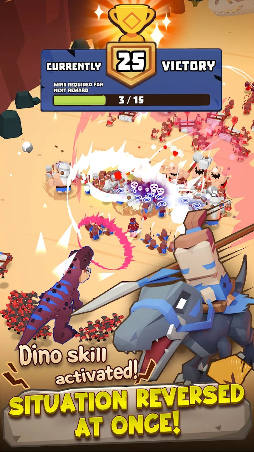 Dino Clash Tribal War Reklamsız Hileli MOD APK [v1.5.5] 8