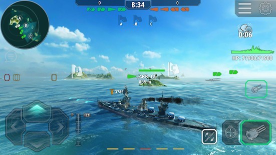 Warships Universe Naval Battle Para Hileli MOD APK [v0.8.2] 2