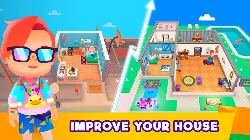 Idle Life Sim Para Hileli MOD APK [v1.3.5] 2