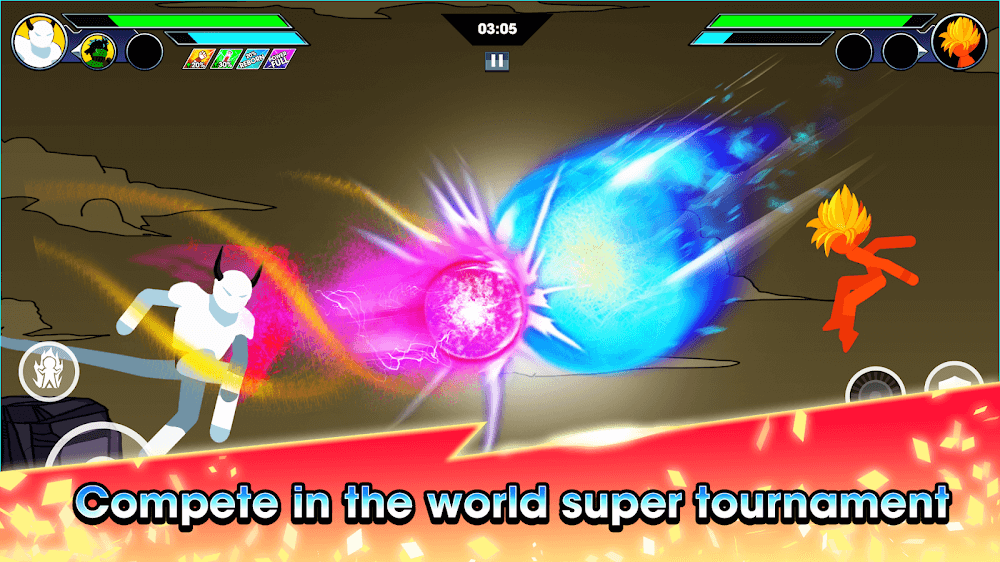 Battle Stick Warriors Legend Para Hileli MOD APK [v6.6] 3