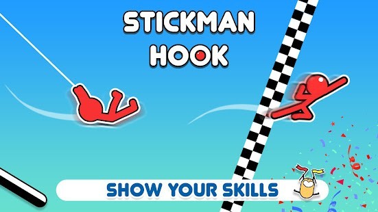 Stickman Hook Reklamsız Hileli MOD APK [v8.1.0] 1