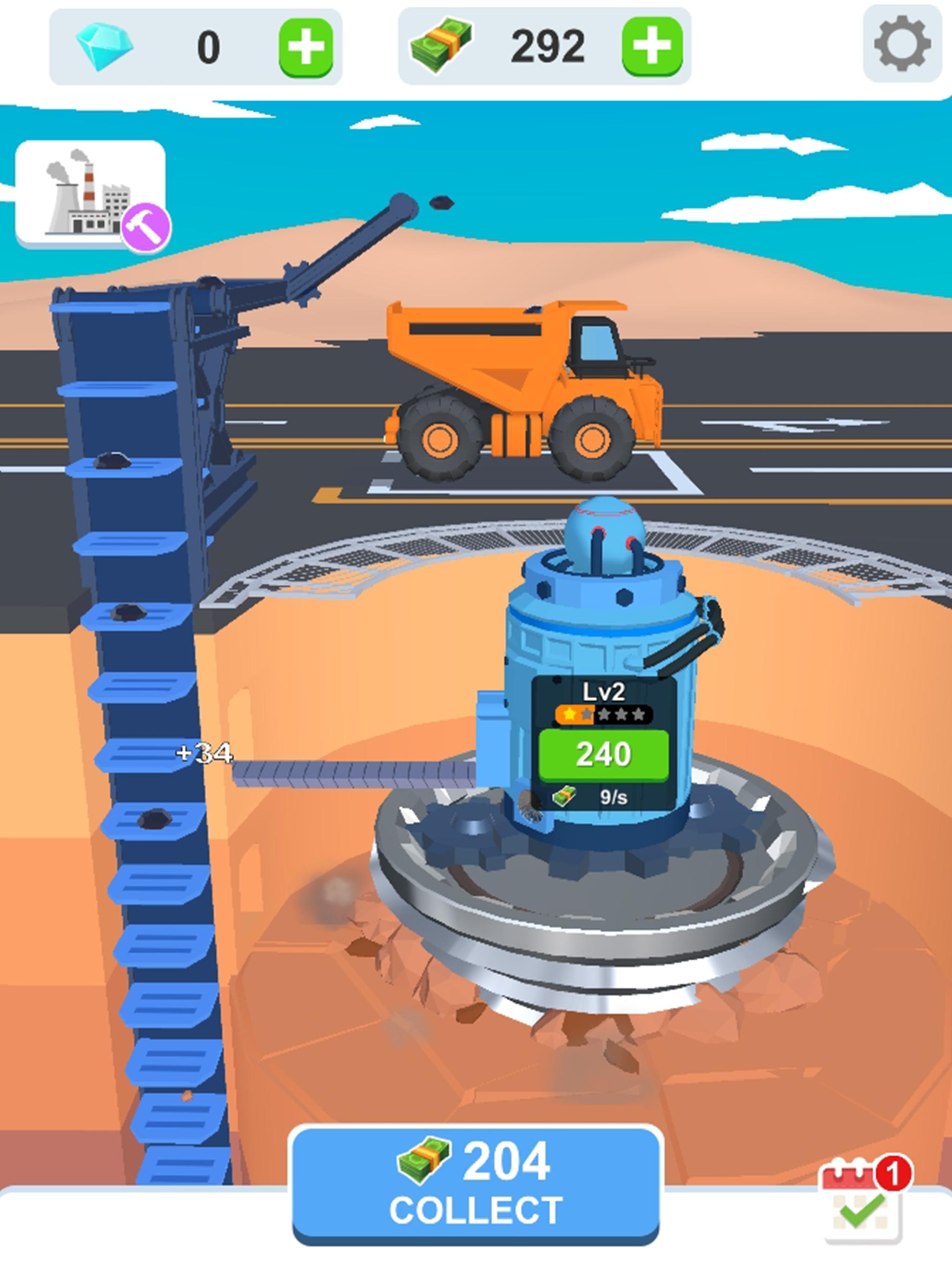 Idle Dig Factory Para Hileli MOD APK [v1.6.6] 3