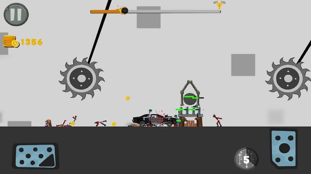 Stickman Race Destruction 2 Mega Hileli MOD APK [v1.01] 5