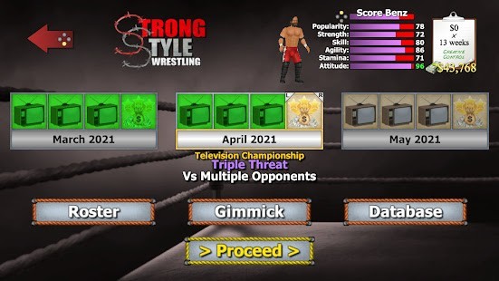 Wrestling Empire PRO / VIP Hileli MOD APK [v1.5.2] 4