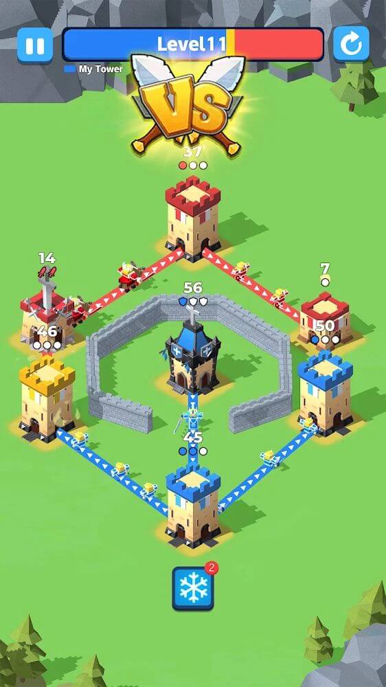 Conquer the Tower Castle Clash Para Hileli MOD APK [v1.461] 1