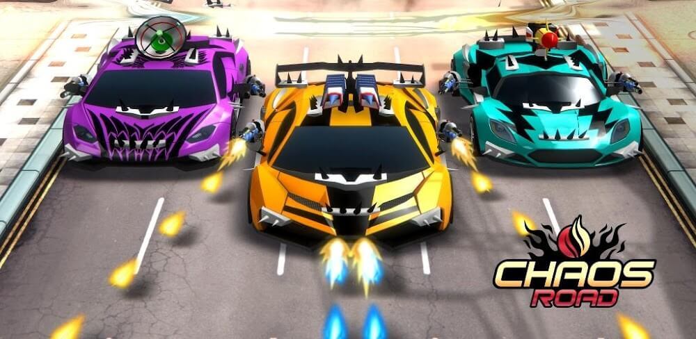 Chaos Road Combat Racing Mega Hileli MOD APK [v5.5.0] 6