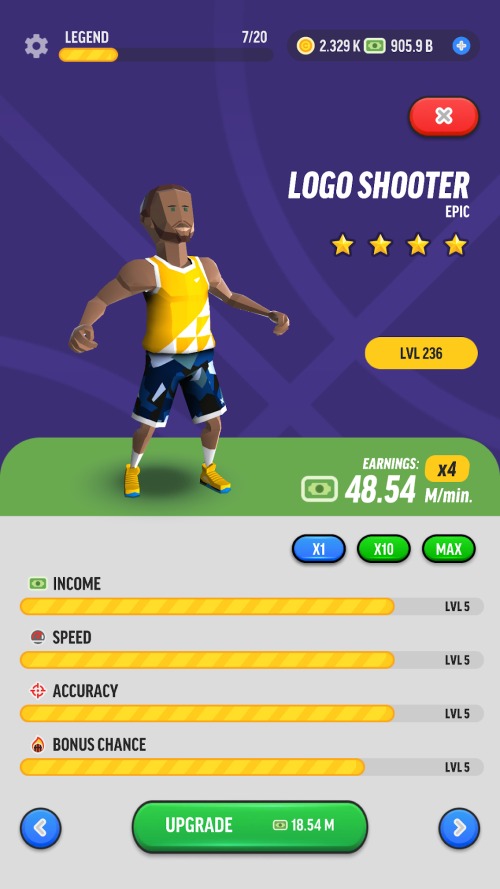 Idle Basketball Legends Tycoon Para Hileli MOD APK [v0.1.123] 5