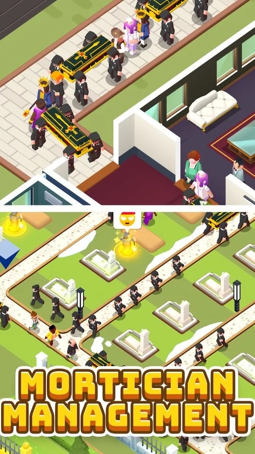 Idle Mortician Tycoon Mega Hileli MOD APK [v1.0.10] 2