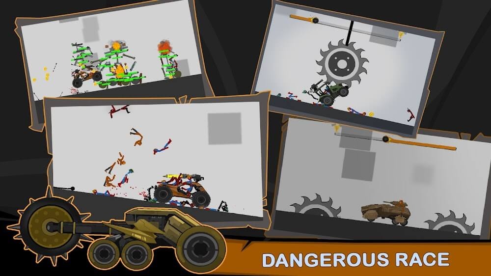 Stickman Race Destruction 2 Mega Hileli MOD APK [v1.01] 6