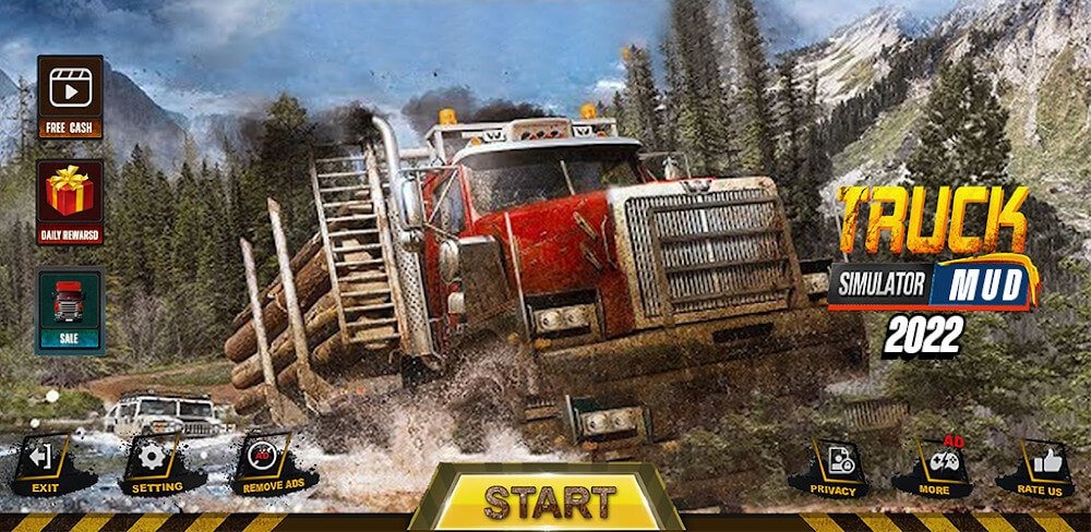 Mud Runner 3D Truck Simulator Mega Hileli MOD APK [v1.23] 3