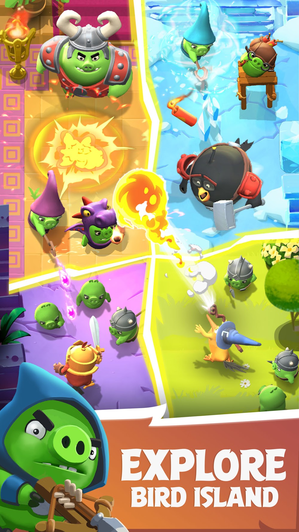 Angry Birds Kingdom Mega Hileli MOD APK [v0.3.3] 3