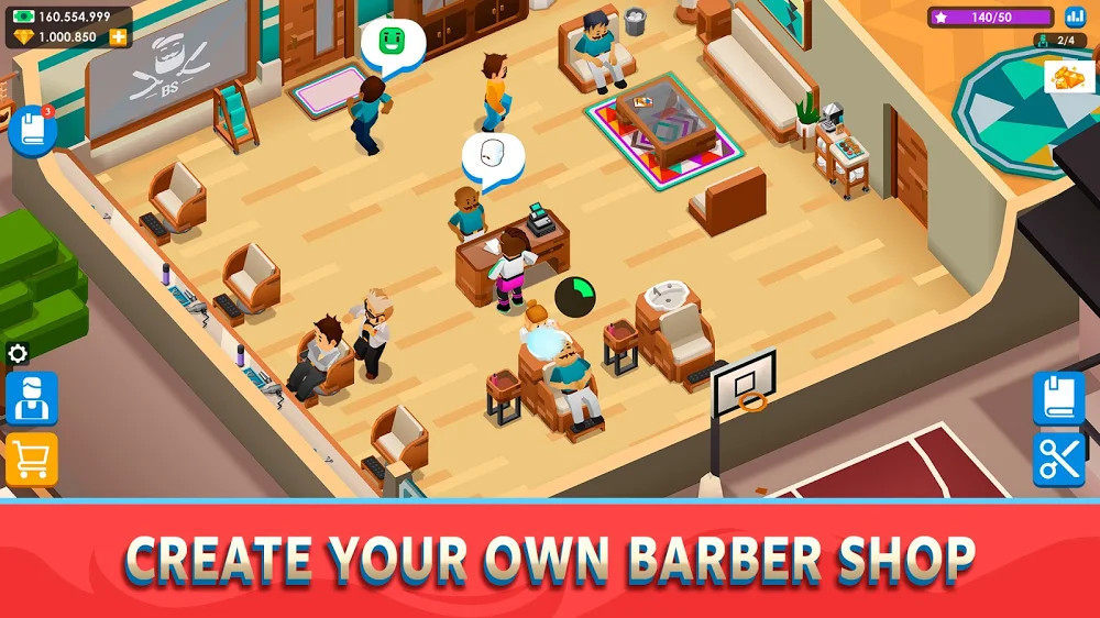 Idle Barber Shop Tycoon Para Hileli MOD APK [v1.0.7] 4