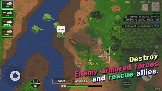 Team SIX - Armored Troops Para Hileli MOD APK [v1.2.13] 2