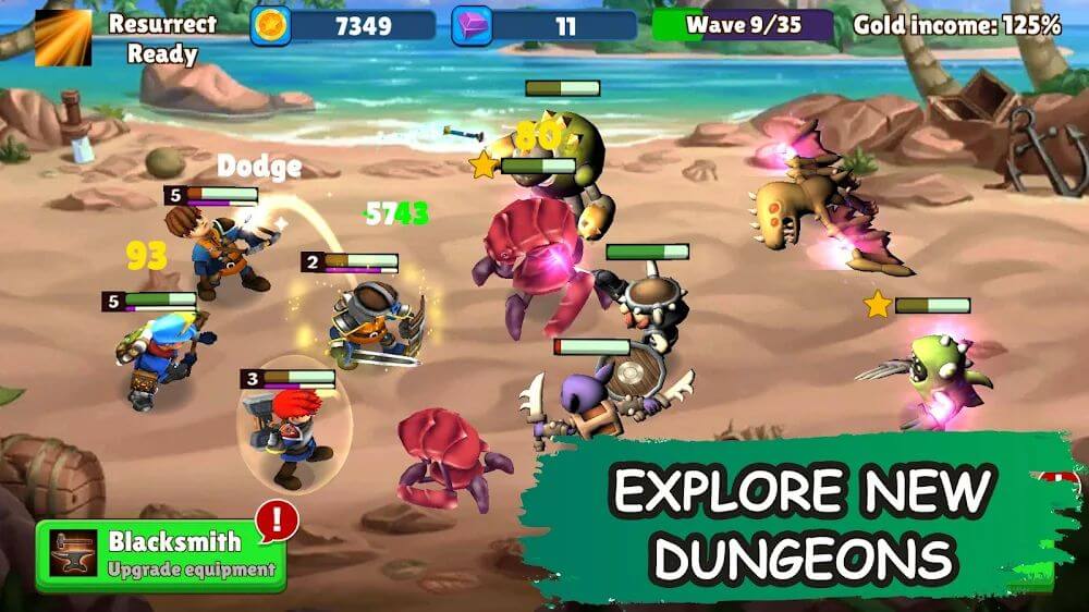 Idle Warrior Tales Para Hileli MOD APK [v1.1.8] 4