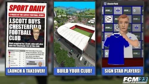 FCM23 Soccer Club Management Para Hileli MOD APK [v1.2.6] 3