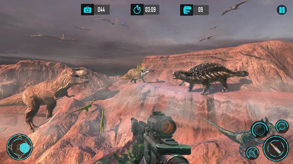 Real Dino Hunting Gun Games Para Hileli MOD APK [v2.6.0] 3
