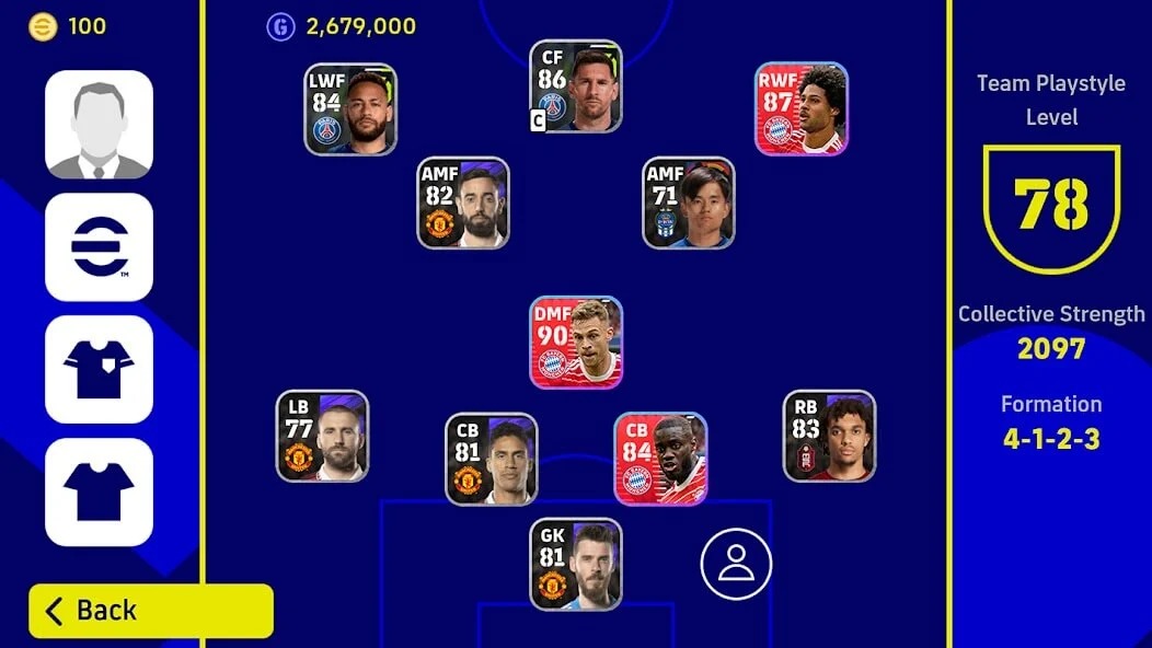 eFootball PES 2023 Mega Hileli MOD APK [v7.5.1] 2