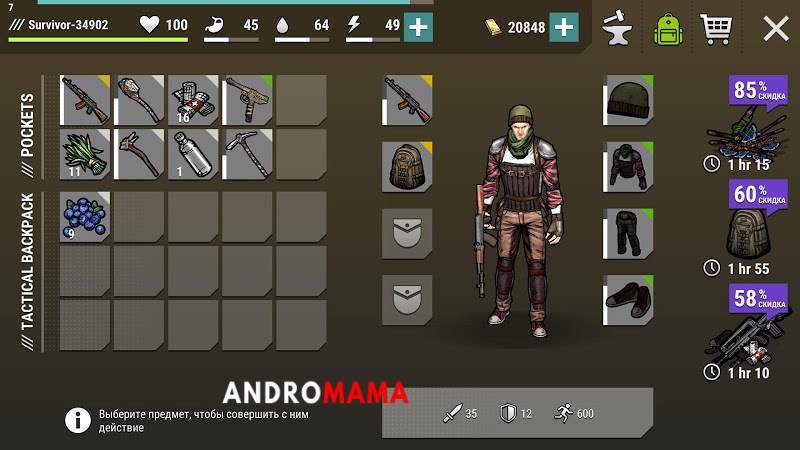 Dark Days Zombie Survival Para Hileli MOD APK [v1.7.2] 3