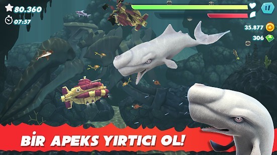 Hungry Shark Evolution Elmas Hileli MOD APK [v10.1.0] 3