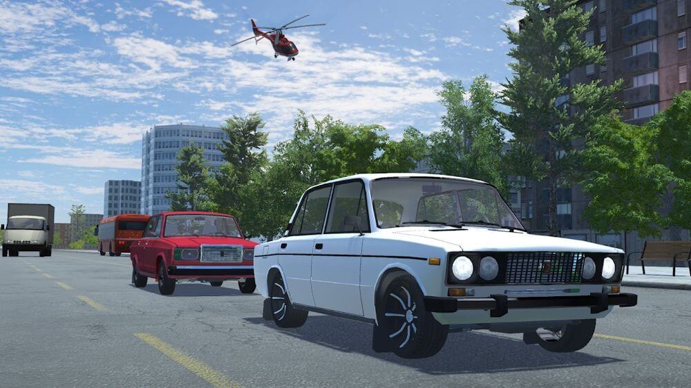 Russian Car Lada 3D Reklamsız Hileli MOD APK [v2.2.3] 5