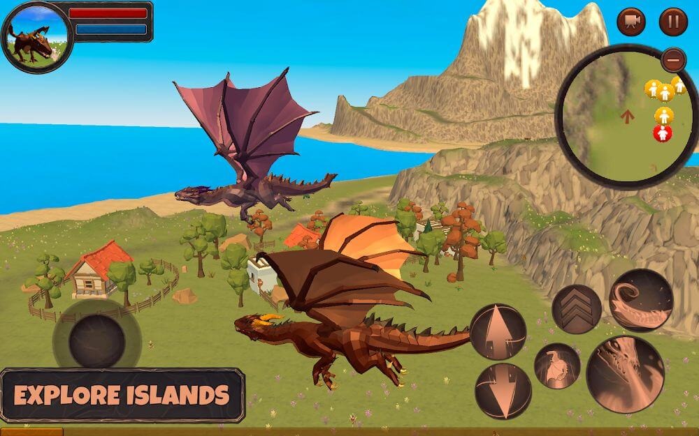 Dragon Simulator 3D Para Hileli MOD APK [v1.1043] 2