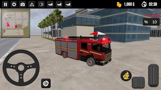 Fire Truck Simulator Hileli MOD APK [v1.0] 4