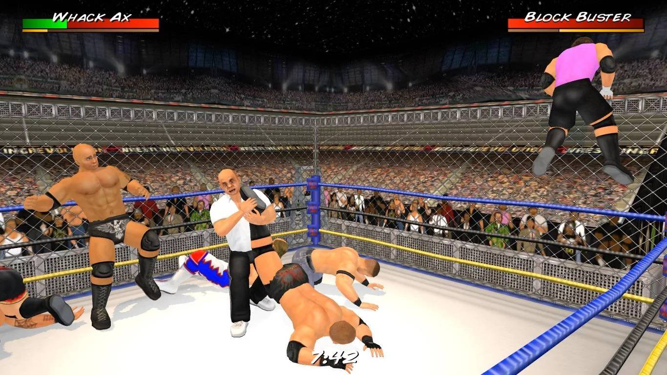 Wrestling Revolution 3D Mega Hileli MOD APK [v1.720.32] 2