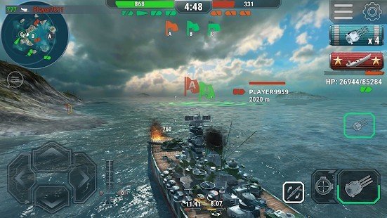 Warships Universe Naval Battle Para Hileli MOD APK [v0.8.2] 6