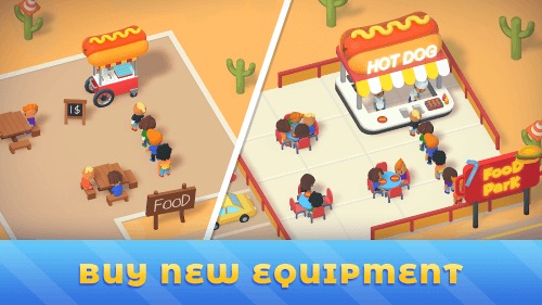 Idle Food Park Tycoon Yemek Hileli MOD APK [v1.7.1] 3